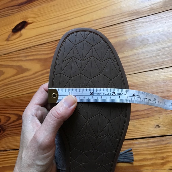 Spenco Light Grey Suede Leather Ankle Boots, EUC, 9 - Picture 9 of 11